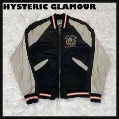 ★美品★ヒステリックグラマー/ドクロ柄シルク製スタジャン/スカジャン メンズM ☆美品☆ヒステリックグラマー/ドクロ柄シルク製スタジャン