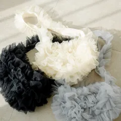 夢展望公式 [新品未使用] シアーチュールショルダーバッグ [アイボリー] 他カラー別ページ有 rectangle バッグ ショルダーバッグ 534231-01