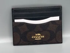 【コーチ COACH 】【海外正規店買い付け】カードケース シグネチャー スリム ID カード ケース