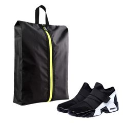 [Clearance Sale] Annhua: Travel, Business Trips, Indoor Shoes, School Shoes, Portable Basketball Shoe Case, Shoe Storage, Sneaker Bag, Sports, Outdoors, Lightweight, Dustproof, Waterproof, Black