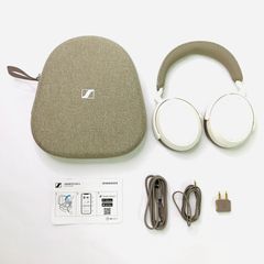 ゼンハイザー(Sennheiser) ワイヤレスヘッドホン bluetooth MOMENTUM 4 Wireless ホワイト 高性能ドライバー ノイズキャンセリング  タッチパネル 低遅延 aptX Adaptive マルチポイント