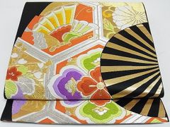 高級 正絹 袋帯 礼装 フォーマル 洒落帯 金糸 花柄 蝶 407 - メルカリ