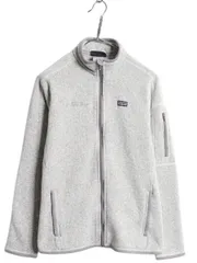 【お得なクーポン配布中!】 パタゴニア ベターセーター ジャケット レディース M 11年製 Patagonia フリース セーター フルジップ ブルゾン ハイネック アウトドア 灰