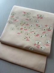 帯8020 ○高級 正絹 塩瀬 名古屋仕立て 名古屋帯 - メルカリ