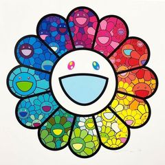 村上隆 お花がスパークル 版画 ED100 - メルカリ