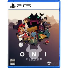 初回購入特典付 ONI 空と風の哀歌 オニ PS5 Play Station5 ゲームソフト JAN:4570005941623 ∥A3123