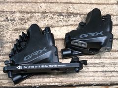SHIMANO GRX BR-RX400 キャリパー新車外し前後セット送料込み - メルカリ