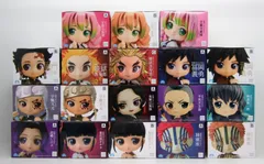 Qposket キューポスケット 鬼滅の刃 フィギュア 18点 未開封セット