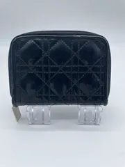ディオール　Dior　ブラシポーチ　エナメル　ブラック　二つ折り