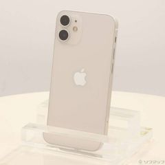 〔中古品〕iPhone12 mini 128GB ホワイト MGDM3J／A SIMフリー【258】