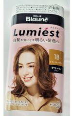 ブローネ ルミエスト 白髪用ヘアカラー ナチュラルブラウン(1B)クリームタイプ