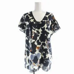 極美品】石原さとみ ドラマ着用 ヒューゴボス アートプリント 総柄