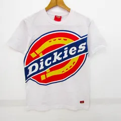 ディッキーズ 半袖Ｔシャツ トップス ロゴT コットン メンズ Sサイズ 白×赤×青×黄 Dickies 【中古】