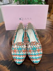 DIANA ダイアナ　メッシュフラットパンプス　21.5 平塚店　衣料品