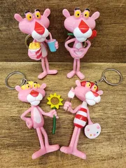 新品未使用　レトロ　年代物　ピンクパンサー　キーホルダー キーホルダー ピンクパンサー PINK PANTHER キーチェーン