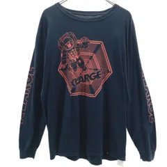 XLARGE エクストララージ 長袖 Tシャツ L ブラック メンズ 古着