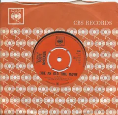 英7” Scott McKenzie Like An Old Time Movie 3009 CBS /00080