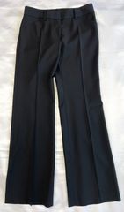 theory luxe  セオリーリュクス　センタープレス　スラックス　パンツ　ボトム　38　M  黒　ブラック　オフィス　ビジネス　セレモニー　フォーマル