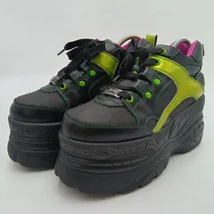 YOSUKE ヨースケ スニーカー 厚底 レディース 24cm ブラック A-11-6