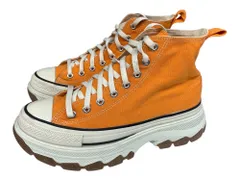 CONVERSE (コンバース) ALL STAR R TREKWAVE HI オールスター R トレックウエーブ ハイ スニーカー 厚底 1SD273 27cm US8.5 オレンジ メンズ/025