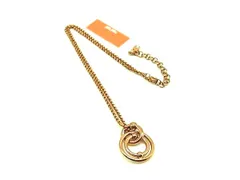 ■極美品■ Folli Follie フォリフォリ ネックレス ペンダント アクセサリー レディース ピンクゴールド系 DJ5205