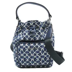 マイケルコース ショルダーバッグ MICHAEL KORS KHAI バケット クロスボディ スモール 2WAY 35T5S5FM5C NAVY アウトレット レディース