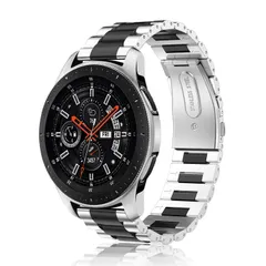 for Samsung Galaxy Watch 3 45mm / Gear S3 / Galaxy Watch 46mm バンド 22mm 時計バンド ステンレスバンド 金属ベルト 交換用ベルト 調整工具付き Gear S3 Frontier/S3 Clas