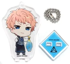 【中古】キーホルダー・マスコット(キャラクター) 毒島メイソン理鶯 「ヒプノシスマイク -Division Rap Battle-×animatecafe トレーディングアクリルスタンドキーホルダー カフェスタイルver.」