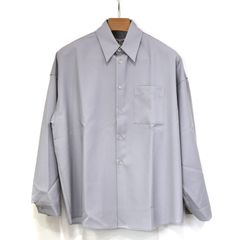 【楠本質店/元住吉】マルニ/MARNI　トロピカルウール　シャツ　CUMU0061A3TW839　グレー　サイズ:44　メンズ【中古】　