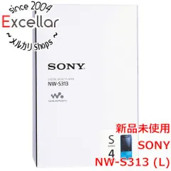 2023年最新】ソニー SONY ウォークマン Sシリーズ 4GB NW-S313K