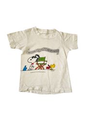 【Size70-80】70s スヌーピー 半袖Tシャツ US古着 ヴィンテージ
