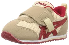 【人気商品】スクスク] ベビーシューズ アイダホベビーKT-ES [アシックス 【カラーあり】 1144A031/1144A082/1144A146/TUB171 ベージュ/ワイン 15.5 cm