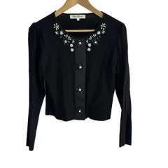 定価24200円新品　スーパービューティー　きれいめカーディガンL　42 黒掲載 楽天市場】スーパービューティー カーディガンの通販