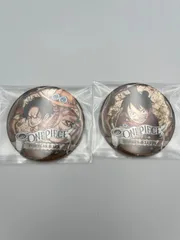 ONE PIECE コレクション缶バッジ　ルフィ　エース
