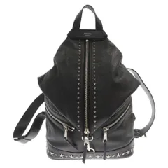 JIMMY CHOO (ジミーチュウ) FITZROY フィッツロイ スタースタッズ レザー バックパック ブラックのサムネイル