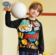 ★在庫セール★ パウパトロール 英文字柄 トレーナー 新品 男女兼用