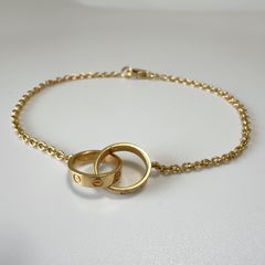 カルティエ ベビーラブ ブレスレット K18 YG レディース Cartier
