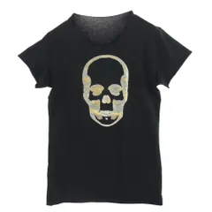 Lucien Pellat-Finet ルシアンペラフィネ スカルプリント Ｔシャツ 半袖カットソー ブラック系 S【中古】のサムネイル