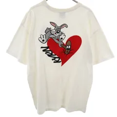 kaoyorinakami カオヨリナカミ FREAK'S STORE 半袖 Tシャツ L ホワイト系 メンズ 古着