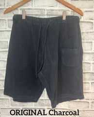 新品未使用タグ付き【ORIGINAL Charcoal】日本製 ハーフパンツ｜ブラック｜Sサイズ｜コットン100%