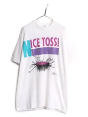 【お得なクーポン配布中!】 90s USA製 ドッグ イラスト プリント Tシャツ メンズ XL 90年代 オールド アート グラフィック アニマル シングルステッチ ヘビーウェイト