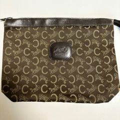 CELINE セリーヌ 馬車金具 クラッチバッグ セカンドバッグ オールド CELINE - 美品 CELINE セリーヌ 馬車金具 レザー クラッチ