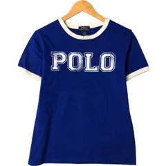 古着 ラルフローレン Ralph Lauren POLO RALPH LAUREN リンガーTシャツ レディースS相当/eaa566518