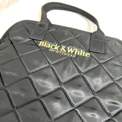 Black＆White ブラック＆ホワイト ゴルフ バッグ カートバッグ ラウンドバッグのサムネイル