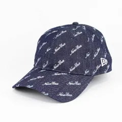 【ニューエラ正規品】ニューエラ NEW ERAⓇ 帽子 9TWENTY Denim Monogram インディゴデニム(商品番号：14109857)