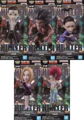 【中古】フィギュア 全5種セット 「HUNTER×HUNTER」 ワールドコレクタブルフィギュア-幻影旅団-