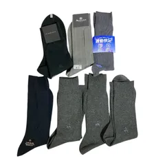 【ソックス7点まとめ売り】Burberryバーバリー Aquascutum アクアスキュータム 他 紳士 ソックス 24cm〜26cm