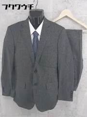 ◇ VISARUNO ビサルノ 背抜き シングル パンツ スーツ 上下 サイズ175-Y グレー系 メンズ 【中古】 【1002801071387】