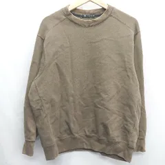 ◇ ⊇ UNIQLO ユニクロ コットン使用 長袖 トレーナー サイズM カーキ レディース E  【1409240062912】