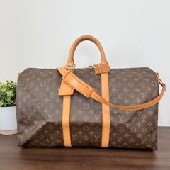 [定番] LOUIS VUITTON ルイヴィトン キーポル50 バンドリエール M41416  モノグラム 旅行カバン ボストンバッグ